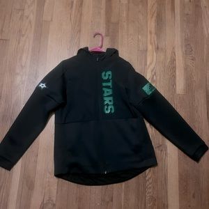 NHL Dallas stars zip up hoodie